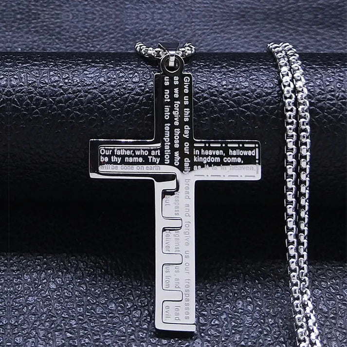 Astra™-The Lord's Prayer Cross Necklace